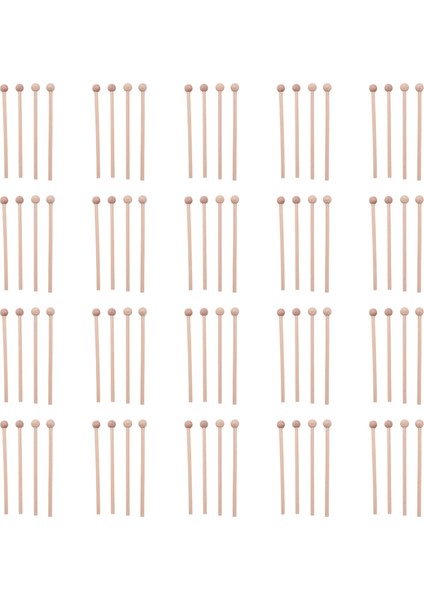 Enerji Chime Ksilofon Ahşap Blok Glockenspiel ve Bells Için 40 Çift Ahşap Malletler Perküsyon Çubukları (Yurt Dışından)