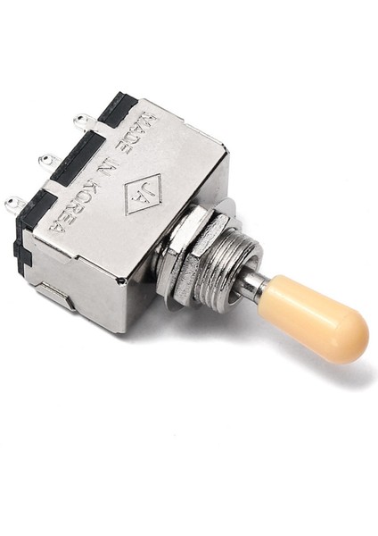 Les Paul Sg Için 3x Katı Düğme Mil Kutusu Stili 3 Yolu Pikap Seçici Geçiş Anahtarı Bej Tip (Yurt Dışından) modelleri