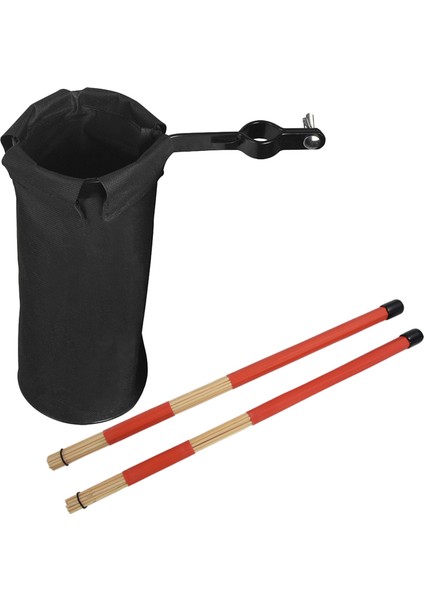 1 Çift 40 cm Bambu Çubuk Davul Fırçaları (Kırmızı) Davul Çubuğu Tutucu Nem Geçirmez Baget Torbası (Yurt Dışından) fiyatları