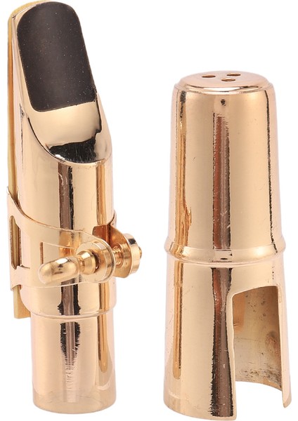 2x Altın Alto Sax Saksafon Ağızlık Kapak ve Ligatür Müzik Aletleri Parçaları (Yurt Dışından) fiyatları