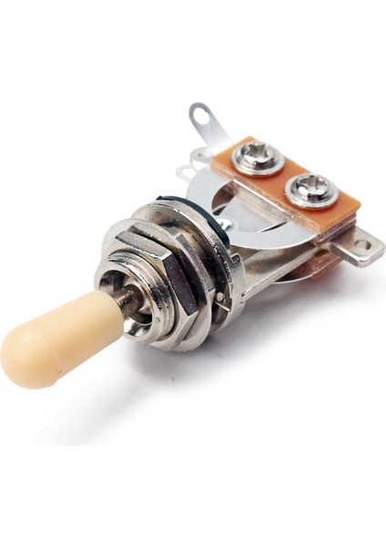 4x Metrik 3 Yolu Kısa Düz Gitar Pikap Seçicisi Geçiş Anahtarı Knob Gümüş ve Bej ve Gümüş ve Siyah (Yurt Dışından) fiyatları