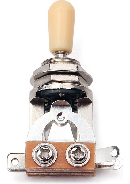 4x Metrik 3 Yolu Kısa Düz Gitar Pikap Seçicisi Geçiş Anahtarı Knob Gümüş ve Bej ve Gümüş ve Siyah (Yurt Dışından) indirimleri