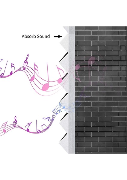12 Pcs Akustik Köpük Kartı Ses Yalıtım Ses Sesli Ses Yalıtım Pedi Studio Tavan Oyun Odası Için 2 5X30X30CM (Yurt Dışından) indirimleri