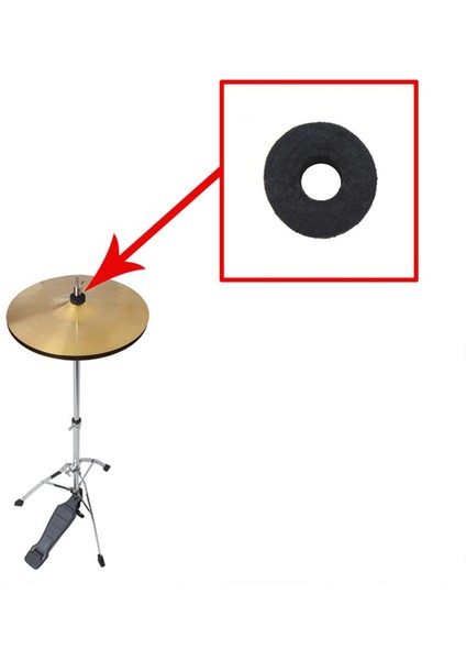 Yıkayıcı ve Taban Kanat Fıstığı ve 1x Metal Bağlantı Kelepçe Tutucu Braketi ile 21X Zil Standı Kollu Zil Kılıfları (Yurt Dışından) modelleri