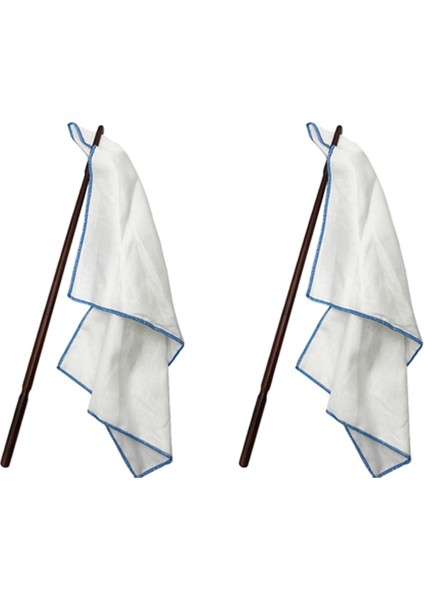 2x Ahşap Flüt Temizleme Çubuğu Flüt Temizleme Bezi Flüt Bakım Kiti Flüt Aksesuarları (Yurt Dışından)