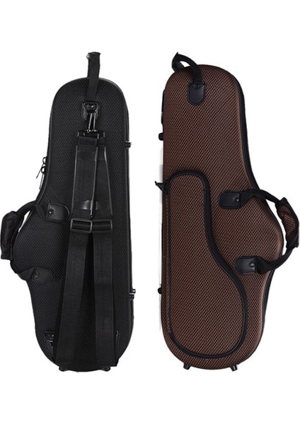 Suya Dayanıklı Pu Timsah Deseni Alto Saksafon Büyük Çanta Kutusu Saksafon Yumuşak Kasa Ayarlanabilir Omuz Kayış-Siyah Renk (Yurt Dışından) modelleri