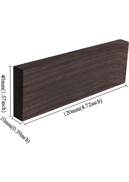 4 Adet Siyah Abanoz Kereste Ahşap Ahşap Saplı Tabak Müzik Aletleri Diy Araçları 3/8 Inç x 1 5 Inç x 5 Inç (Yurt Dışından) fırsatları