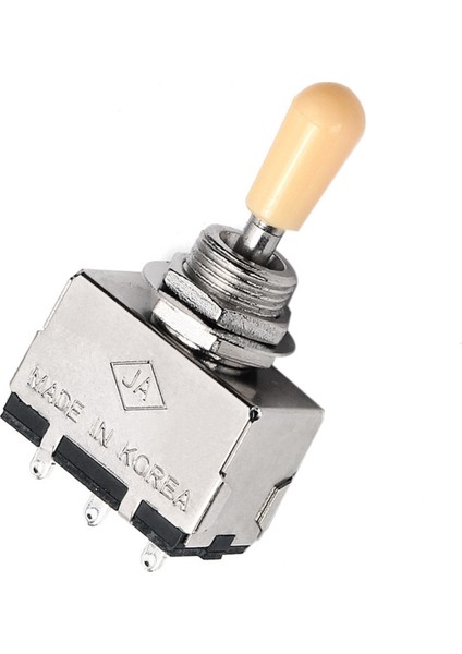 Les Paul Sg Için 6x Katı Düğme Mil Kutusu Stili 3 Yolu Pikap Seçici Geçiş Anahtarı Bej Tip (Yurt Dışından) fiyatları