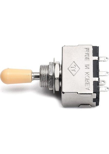 Les Paul Sg Için 6x Katı Düğme Mil Kutusu Stili 3 Yolu Pikap Seçici Geçiş Anahtarı Bej Tip (Yurt Dışından) modelleri