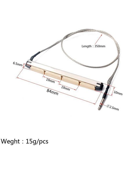 4 Telli Akustik Bas Gitar Için 3x Dönüştürücü Piezo Kıyafeti (Yurt Dışından) indirimleri