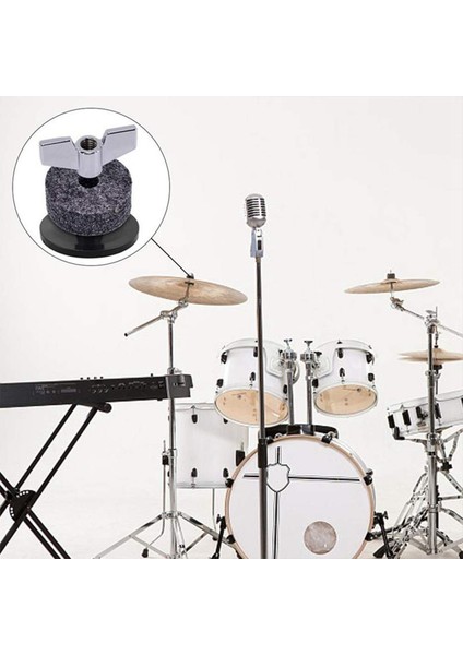 Yıkayıcı ve Taban Kanat Fıstığı ve 1x Metal Bağlantı Kelepçe Tutucu Braketi ile 21X Zil Standı Kollu Zil Kılıfları (Yurt Dışından) indirimleri