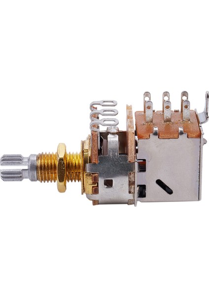 6x Gitar Kapları 500K Kısa Bölünmüş Şaft Ses Konik Push/çekme Potansiyometresi (Yurt Dışından) modelleri