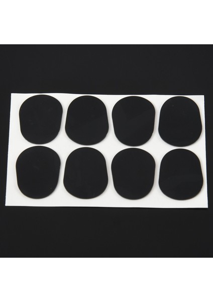 24PCS Alto/tenor Saksafon Saksını Ağız Yamaları Pedler Yastıklar Siyah --- 0 8mm (Yurt Dışından) indirimleri