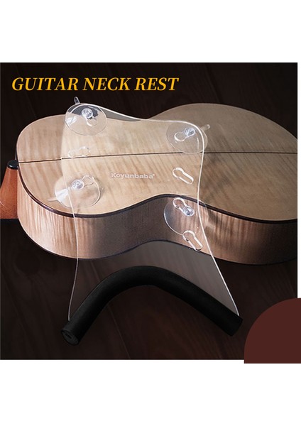 Koyunbaba Gitar Boyun Dinlenme Geri Emzik Klasik Flamenko Akustik Şeffaf Için Gitar Desteği (Yurt Dışından) indirimleri