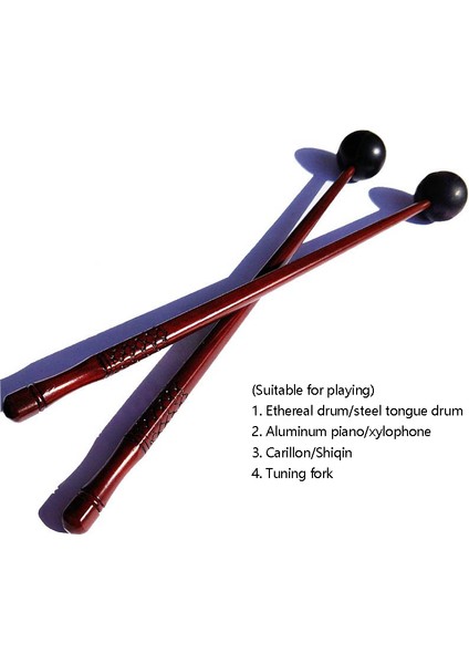 1 Çift Dil Davul Maletleri Yumuşak Kauçuk Başlık Davul Maletleri Kütük Davulları Için Çubuklar Dil Davulları ve Klavye Perküsyonu (Yurt Dışından) modelleri