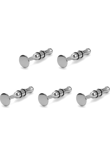 Saksafon Boynuz Trombon Tuba Aksesuarları Için 5x Ağız Trompet Ağız Kuvvetli Eğitmen Gümüş (Yurt Dışından)