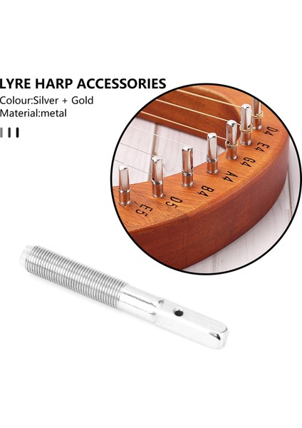 20 Adet Lir Arp Ayar Pimi Çivi 20 Adet Lir Arp Küçük Arp Müzikal Telli Enstrüman Için Ayarlanmış 20 Adet Perçinli Perçin (Yurt Dışından) modelleri