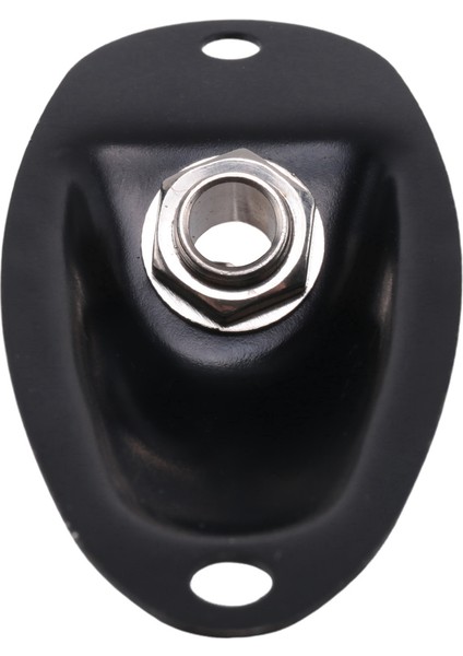 3x Siyah Tekne Tarzı 1/4inch Gitar Pikap Çıkışı Giriş Fd Strat Gitar Için Jack Fiş Soketi (Yurt Dışından) indirimleri
