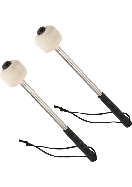 2 Adet 12 5 Inç Bas Çelik Davul Tokter Paslanmaz Çelik Saplı Yün Keçe Davul Çubukları Kayma Önleyici Yün Davul Tokmak (Yurt Dışından) modelleri