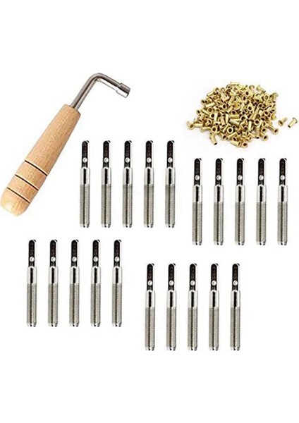 40 Adet Ayar Pim Çivileri ve 40 Adet Perçin L-Şekil Ayarlama Anahtarı ile Lir Harp Için Küçük Arp Müzikal Telli Enstrüman (Yurt Dışından) fiyatları