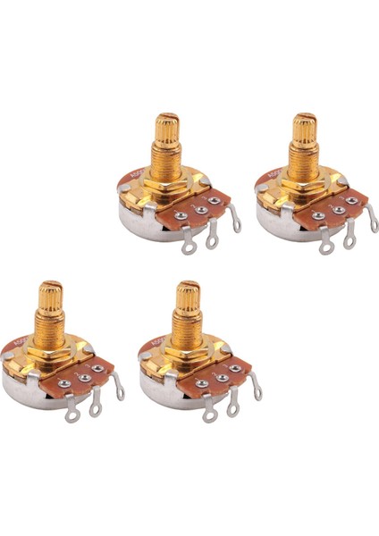 Şaft Tam Metrik Boyutlu Kontrol Potları A500K Sesli Konik Potansiyometreler Elektro Gitar Bas Için Pot (16 Set) (Yurt Dışından) modelleri
