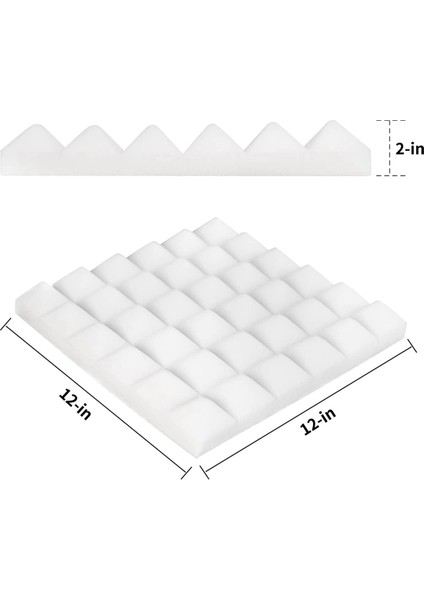 Akustik Paneller Stüdyo/canlı Oda Ses Geçirmez Duvar Panelleri Için Akustik Köpük Ses Geçirmez Köpük Paneller (Yurt Dışından) fırsatları