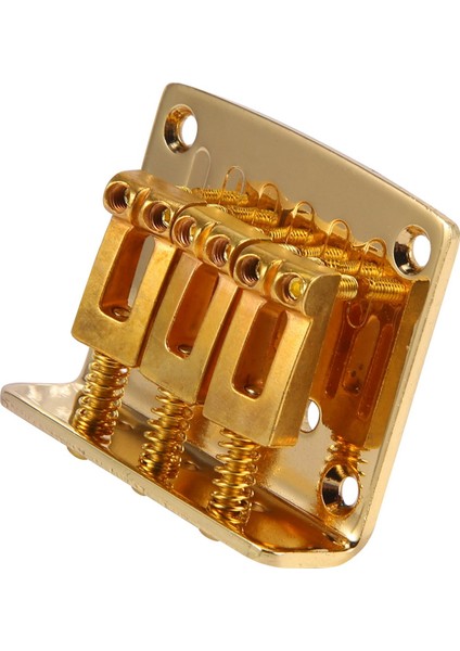 2x Puro Kutusu Gitar Parçaları 3 String Üst Yükleme Sert Kuyruklu Ayarlanabilir Köprü Altın Renk ve Gümüş Renk (Yurt Dışından) indirimleri