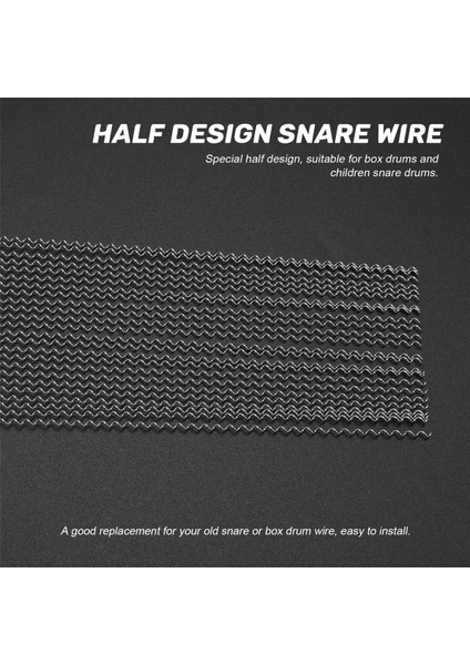 Yarım Tasarım Çelik Trampet Teli Drum Yay Çocuklar Için Trampet Cajon Kutu Drums 24 Strand (Yurt Dışından) indirimleri