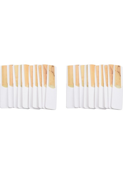 20PCS B Klarnet Sazları Geleneksel Sazlık Gücü 2 5 (Yurt Dışından)
