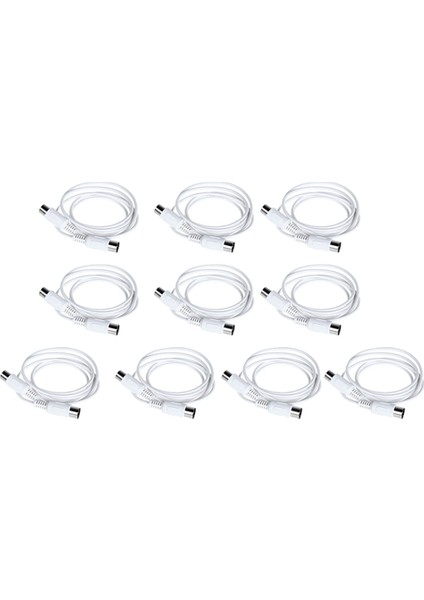 10X Mıdı Uzatma Kablosu Erkek 5 Pin 1 5/4 95FT Yüksek Kaliteli 5 Pin Erkek - 5 Pin Erkek Mıdı Uzatma Kablosu (Yurt Dışından)