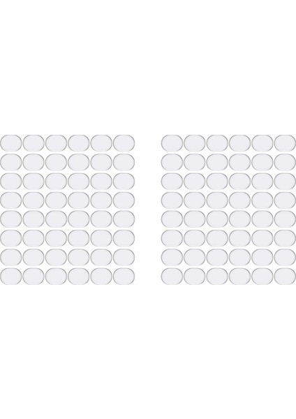 96 Pcs Davul Sönümleyicileri Jel Pedler Silikon Davul Susturucular Yumuşak Davul Sönümleyici Davul Sessiz Pedleri Nemlendiren Jel Ped (Şeffaf) (Yurt Dışından)