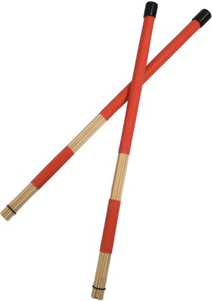 3 Çift 40 cm Bambu Çubuk Davul Fırçaları Caz Halk Müziği (Kırmızı) Için Çubuklar (Yurt Dışından) fiyatları
