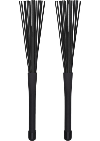 1 Çift Caz Davul Fırçaları Geri Çekilebilir Davul Çubukları 32 cm Siyah Davul Anahtarı ile 32 cm (Yurt Dışından) fiyatları