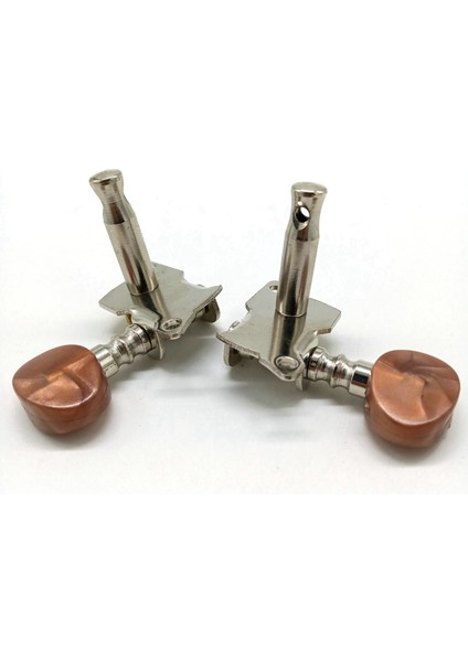 8x 2R2L Metal Ukulele Kilitleme String Tuner Gitar Ayarlama Peg Makinesi Kafa Ukulele Gitar Parçası Için Kahverengi Kafa Takımları ile (Yurt Dışından) modelleri