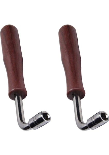 2x Piyano Tuning Anahtarı L-Şekilli Piyano Tuner Teşheri Onarım Aracı Profesyonel Anahtar Piyano Tuning Hammer (Yurt Dışından)