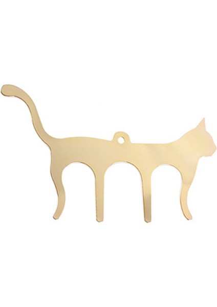 Metal Müzik Kitabı Klip Kedi Şeklindeki Müzik Notaları Klip Açık Hava Performansı Notlar Kitap Piyano Gitar Keman (Altın) (Yurt Dışından)