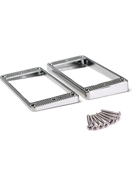 4pcs Humbucker Pikap Yüzük Lp Prs Gitar Parçaları Için Kuruluk Kuruluk Alt Çerçeve (Yurt Dışından) fırsatları