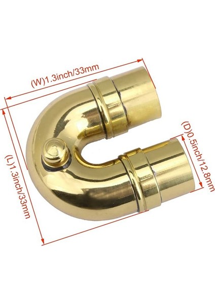 Trompet Yedek Aksesuarları Için Altın Premium Bakır Trompet Dirsek Tüp Montajı (Yurt Dışından) modelleri