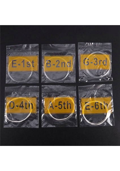 4x Spock Classic Guitar Six Strings SC12 Naylon Gümüş Kaplama Seti Süper Işık Akustik Gitar Musical Enstrüman (Yurt Dışından) modelleri