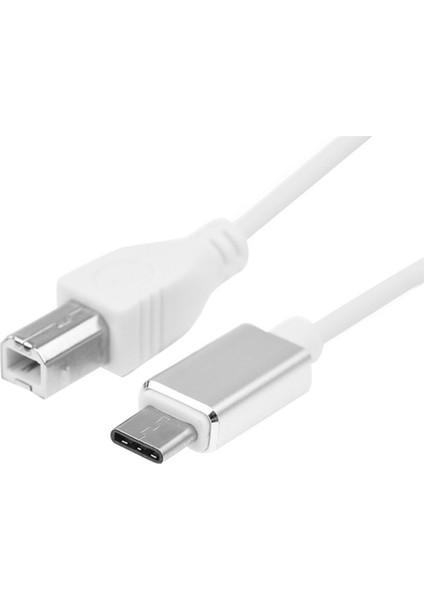 2x USB Tip B Mıdı Kablosu Tip C Konnektör Adaptör Kablosu Piyano Ses Kablosu (Yurt Dışından) modelleri