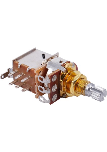 3x Gitar Kapları 500K Kısa Bölünmüş Şaft Ses Konik Push/çekme Potansiyometresi (Yurt Dışından) indirimleri