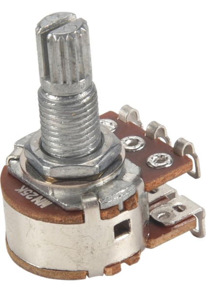 3 Adet Çift Denge Yığılmış Tırtıllı Sap Gitar Bas Hacim Tonu Kontrol Kapları Potansiyometre Anahtarı MN25K (Yurt Dışından) fırsatları