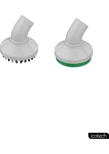 Güçlü Buharlı Temizleyici Seti, 2li Pad ve Yuvarlak Başlık ile Temizlik Keyfi