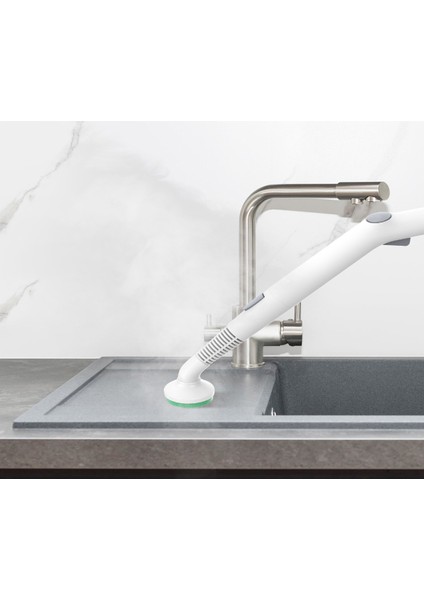 Güçlü Buharlı Temizleyici Seti, 2li Pad ve Yuvarlak Başlık ile Temizlik Keyfi modelleri