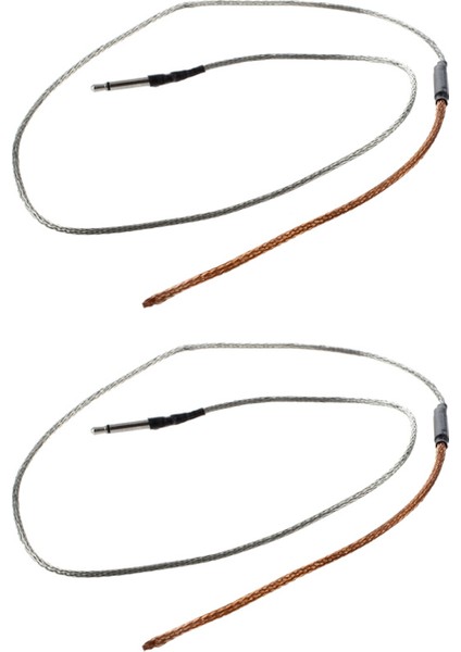 Akustik Gitar Için Eyer Alımı Altında 2x Bükülebilir Piezo Kablosu (Yurt Dışından)