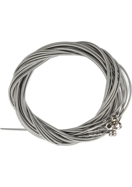 12 Adet Paslanmaz Çelik Bas Dizeleri Bas Gitar Parçaları Aksesuarları Gitar Ipi Gümüş Kaplama Gauge Bas Gitar Müziği (Yurt Dışından) fiyatları