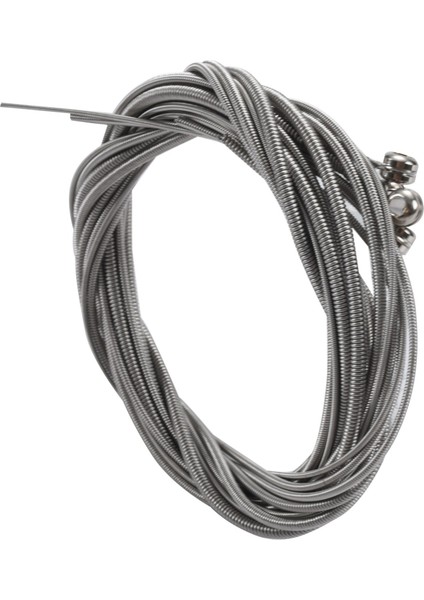 12 Adet Paslanmaz Çelik Bas Dizeleri Bas Gitar Parçaları Aksesuarları Gitar Ipi Gümüş Kaplama Gauge Bas Gitar Müziği (Yurt Dışından) modelleri