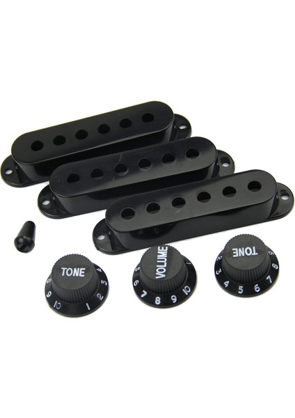 1 Set Saf Vintage String Tree Kit &amp 1 Stratocaster Için Fender Için Set Stratocaster Pickup Kapakları 50 Veya 52 mm Kutup Ila Kutup Düğmeleri Ipuçları (Yurt Dışından) modelleri