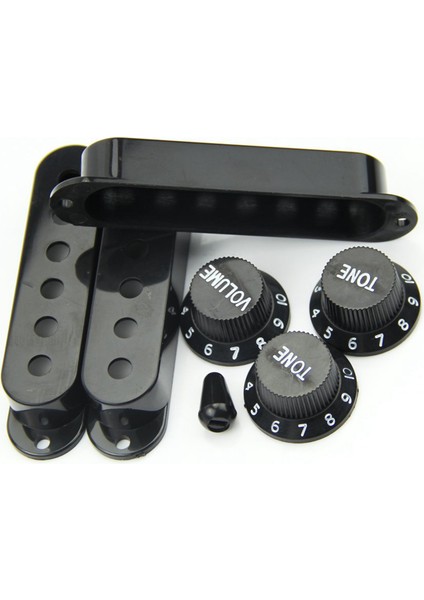 1 Set Saf Vintage String Tree Kit &amp 1 Stratocaster Için Fender Için Set Stratocaster Pickup Kapakları 50 Veya 52 mm Kutup Ila Kutup Düğmeleri Ipuçları (Yurt Dışından) indirimleri