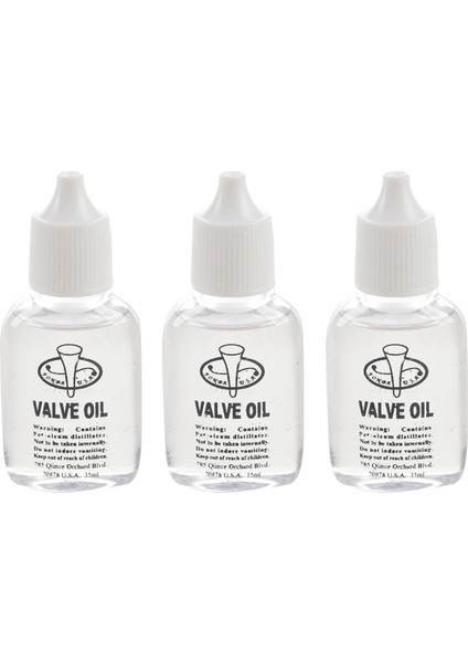3x 30ML Bras S Instruments Saksafon Valf Yağı Flüt Trompet Trombonu Fransız Boynuzu Özel Yağlama Yağı (Yurt Dışından)